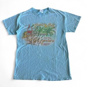 Gildan Light Blue Graphic Tee